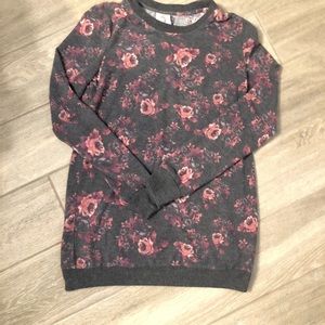 Floral sweater